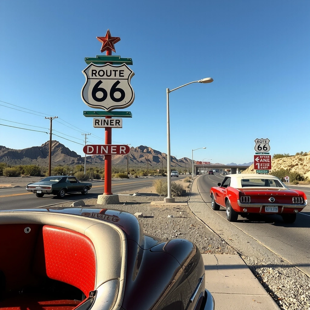 Роут 66 - легендарная дорога Америки