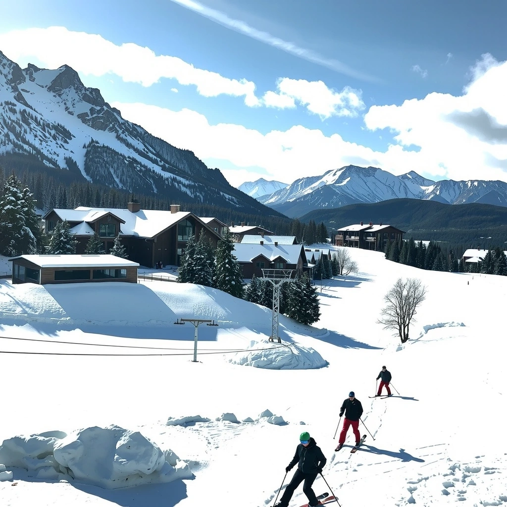 Горнолыжные курорты США - зимние виды спорта