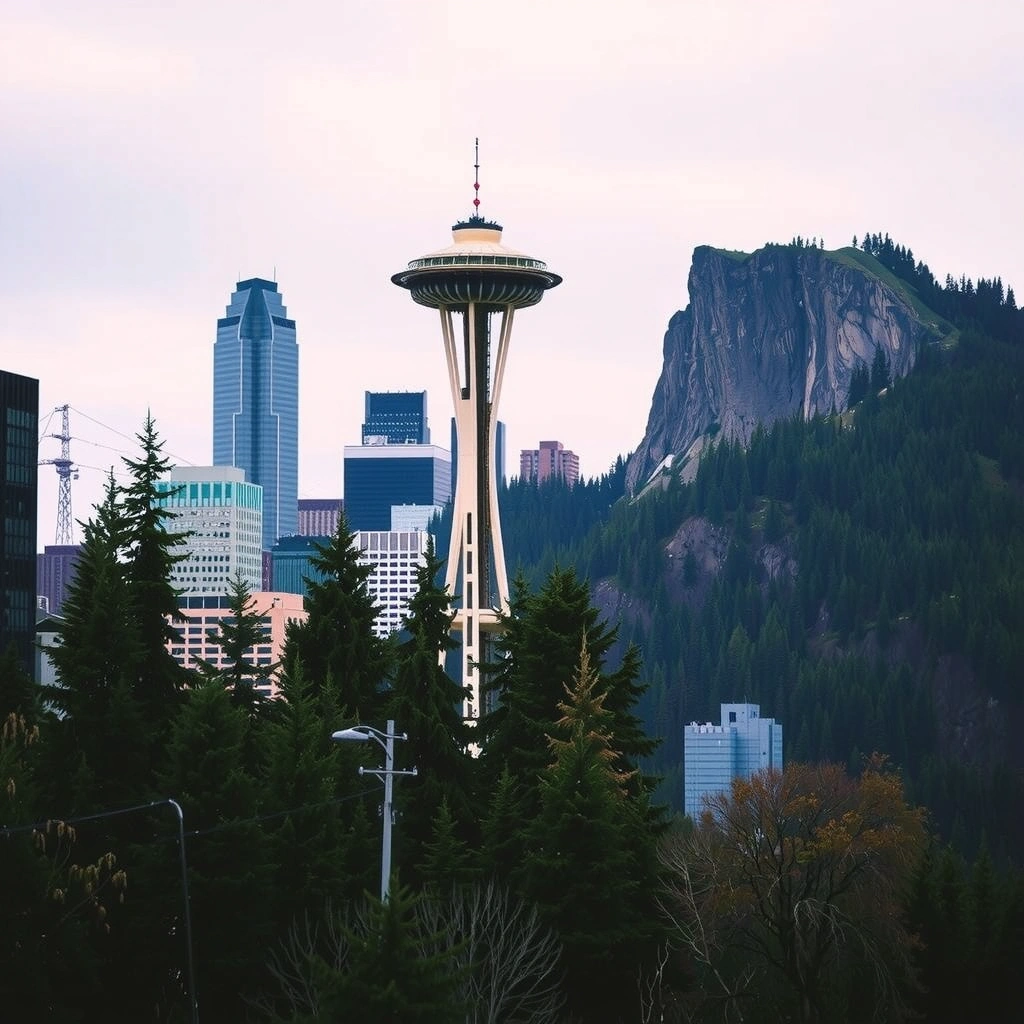 Тихоокеанский северо-запад - леса и берега